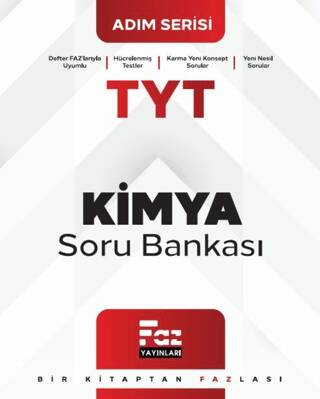 TYT Adım Serisi Kimya Soru Bankası - 1