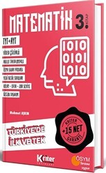 Kriter Akademi TYT AYT 15 Net Garantili Matematik 3. Kitap - Kriter Akademi
