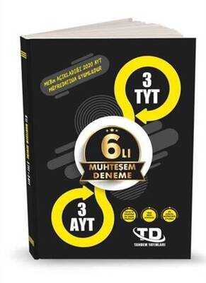 Tandem Yayınları TYT-AYT 6`lı Muhteşem Deneme - 1