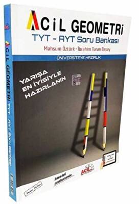 Acil Yayınları TYT AYT Acil Geometri Soru Bankası - 1