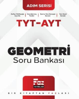 TYT - AYT Adım Serisi Geometri Soru Bankası - 1