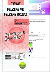 Pano Yayınevi TYT AYT Felsefe ve Felsefe Grubu Yaprak Testleri Çek Kopart - 1