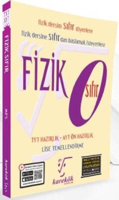 Karekök Yayıncılık TYT AYT Fizik Sıfır - 1