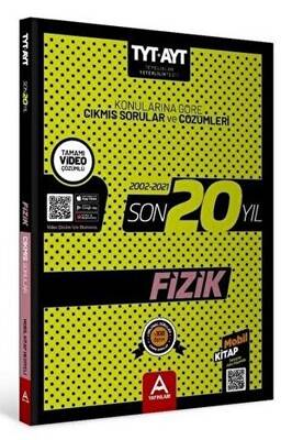 A Yayınları TYT AYT Fizik Son 20 Yıl Konularına Göre Çıkmış Sorular ve Çözümleri - 1