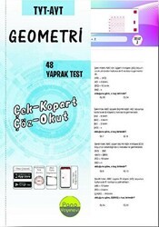 Pano Yayınevi TYT AYT Geometri 48 Yaprak Test - 1