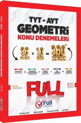 TYT AYT Geometri Konu Denemeleri - 1