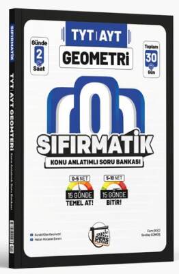 TYT AYT Geometri Sıfırmatik Konu Anlatımlı Soru Bankası - 1