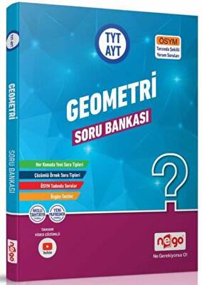 Nego Yayınları TYT AYT Geometri Soru Bankası - 1