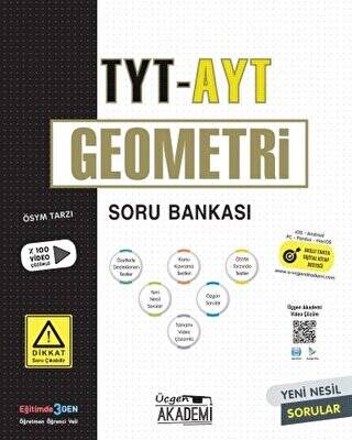 Üçgen Yayıncılık TYT AYT Geometri Soru Bankası - 1