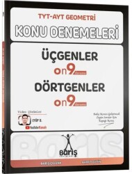 TYT - AYT Geometri Üçgenler Dörtgenler Konu Denemeleri - Barış Yayınları