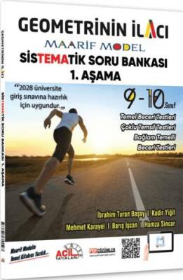 TYT AYT Geometrinin İlacı Maarif Model Sistematik Soru Bankası 1 - 1