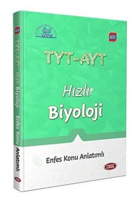 Data Yayınları TYT-AYT Hızlı Biyoloji Enfes Konu Anlatımlı - 1