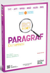 TYT AYT KPSS MSÜ ALES DGS 20`li Paragraf Denemesi - Üç Dört Beş Yayınları