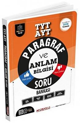 Dinamo Yayınları TYT AYT Paragraf ve Anlam Bilgisi Soru Bankası - 1