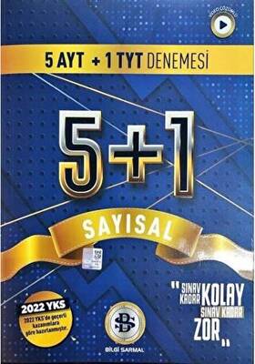 Bilgi Sarmal Yayınları TYT AYT Sayısal 5+1 Denemesi - 1