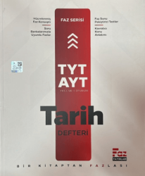 TYT - AYT Tarih Defteri - Faz Yayınları