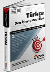 Üniversiteye Hazırlık TYT Türkçe Ders İşleyiş Modülleri - Aydın Yayınları