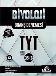 PES Yayınları TYT Biyoloji 35 x 6 Branş Denemesi - PES Yayınları