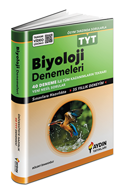 Aydın Yayınları TYT Biyoloji 40 Deneme - 1