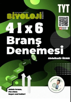 TYT Biyoloji 41x6 Branş Denemesi - 1