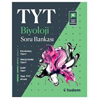 Tudem Yayınları - Bayilik TYT Biyoloji Soru Bankası - 1