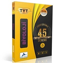 TYT Biyoloji Video Çözümlü 45 Deneme Prf Paraf Yayınları - Paraf Yayınları