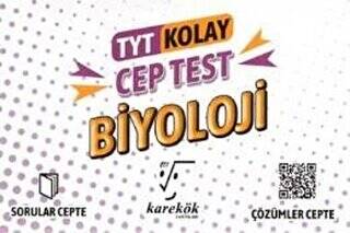 Karekök Yayıncılık TYT Cep Test Biyoloji Kolay - 1
