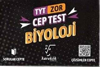 Karekök Yayıncılık TYT Cep Test Biyoloji Zor - 1