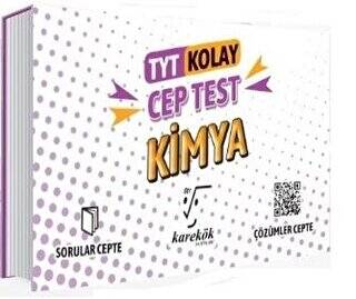Karekök Yayıncılık TYT Cep Test Kimya Kolay - 1