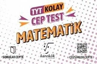 Karekök Yayıncılık TYT Cep Test Matematik Kolay - 1