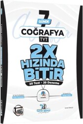 TYT Coğrafya 2X Hızında Bitir Deneme - Yayın Denizi Yayınları
