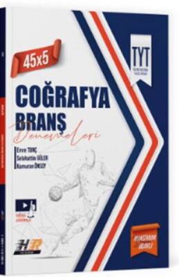 TYT Coğrafya 45 x 5 Denemeleri - 1