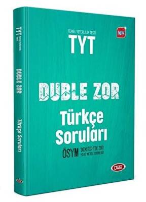 Data Yayınları TYT Duble Zor Türkçe Soruları - 1