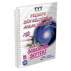 Murat Yayınları TYT Felsefe Din Kültürü ve Ahlak Bilgisi Öğrencim Defteri - Murat Yayınları