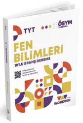 TYT Fen Bilimleri 10`lu Branş Denemeleri - Workwin Plus