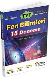 Aydın Yayınları TYT Fen Bilimleri 15 Deneme - 1