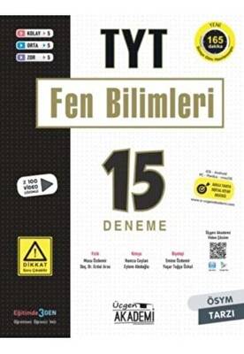 Üçgen Yayıncılık TYT Fen Bilimleri 15 li Deneme Sınavı - 1