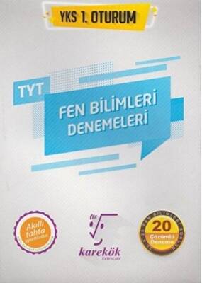 Karekök Yayıncılık TYT Fen Bilimleri 20 Deneme Çözümlü - 1