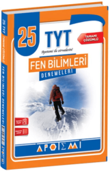 TYT Fen Bilimleri 25 Deneme - Apotemi Yayınları