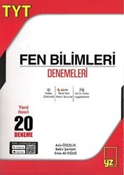 Tyt Fen Bilimleri Denemeleri Yeni Nesil 20 Deneme - YZ Yayınları