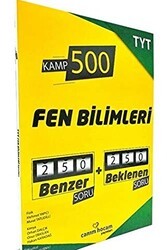 Canım Hocam Yayınları TYT Fen Bilimleri Kamp 500 Denemesi - Canım Hocam Yayınları