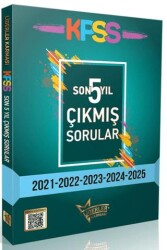 KPSS Son 5 Yıl Çıkmış Sorular 2021-2025 - Liderler Karması Yayınları