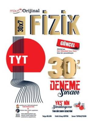 TYT Fizik 30 lu Deneme Sınavı - 1