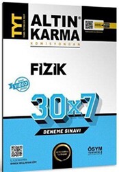 Altın Karma Yayınları TYT Fizik 30 x 7 Deneme - 1