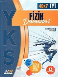 Hız ve Renk Yayınları TYT Fizik 40 x 7 Denemeleri - Hız ve Renk Yayınları