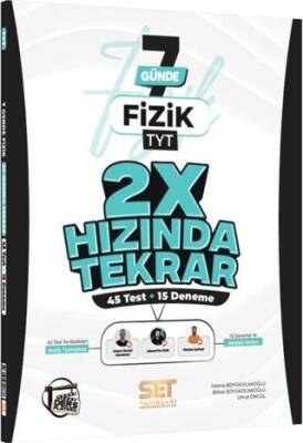 TYT Fizik Ders Platosu 7 Günde 2X Hızında Tekrar - 1
