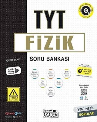 Üçgen Yayıncılık TYT Fizik Soru Bankası - 1