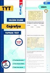 TYT Gelişim İzleme Yaprak Test Coğrafya - Özdebir Yayınları