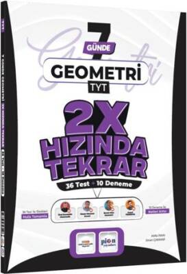 TYT Geometri 7 Günde 2X Hızında Tekrar Deneme - 1