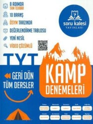 TYT Geri Dön Tüm Dersler Kamp Denemeleri - Soru Kalesi Yayınları